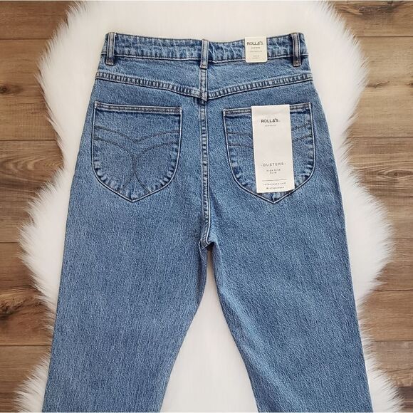 Rolla's Dusters High Rise Denim Jeans In Cindy Blue Size 31 NWT - Picture 12 of 16